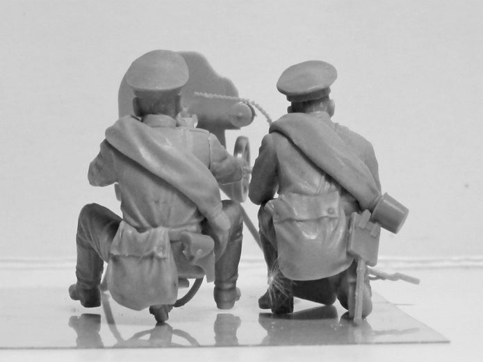 ICM 35698 Plastic model kit figures 1:35 Machine-gun calculation of RIA, WWІ