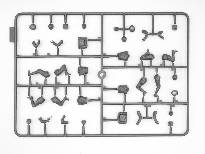 ICM 35700 Plastic model figures kit Scale 1:35 Turkish Infantry (1915-1918), WWІ
