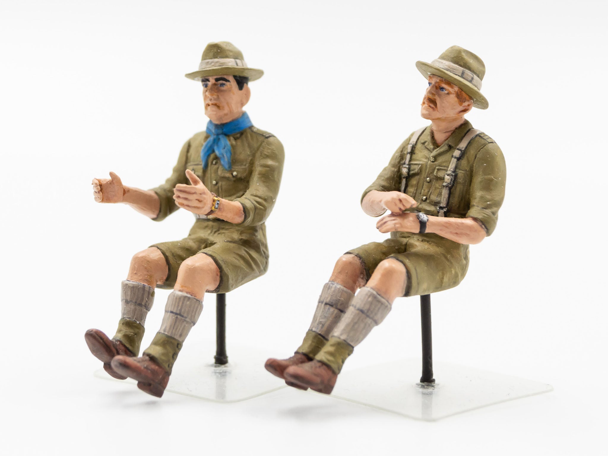 ICM 35707 Plastic model kit 1:35 ANZAC Drivers 1917-1918 modelling plastic kits