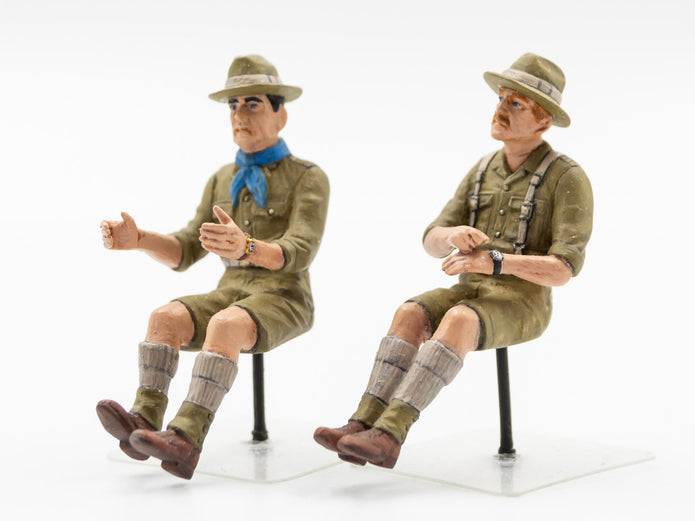 ICM 35707 Plastic model kit 1:35 ANZAC Drivers 1917-1918 modelling plastic kits