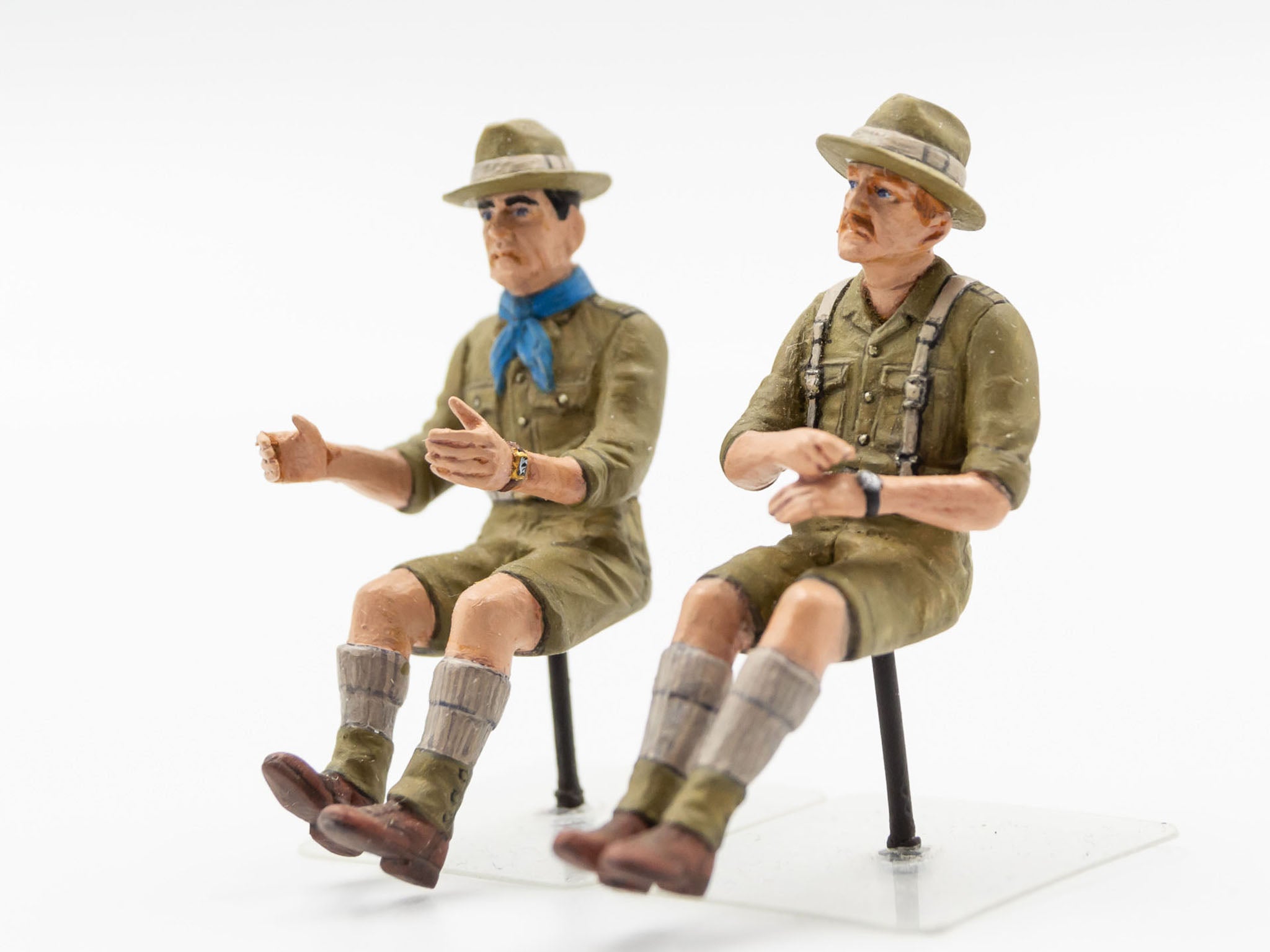 ICM 35707 Plastic model kit 1:35 ANZAC Drivers 1917-1918 modelling plastic kits