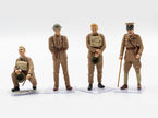 ICM 35708 Plastic model Tank kit Scale 1:35 WWI British Tank Crew (4 figures)