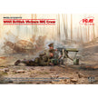 WWI British Vickers MG Crew
Vickers MG & 2 figures Scale 1:35 ICM35713 Plastic Model Figures Kit