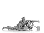 WWI British Vickers MG Crew
Vickers MG & 2 figures Scale 1:35 ICM35713 Plastic Model Figures Kit