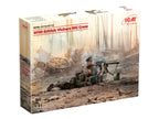 WWI British Vickers MG Crew
Vickers MG & 2 figures Scale 1:35 ICM35713 Plastic Model Figures Kit