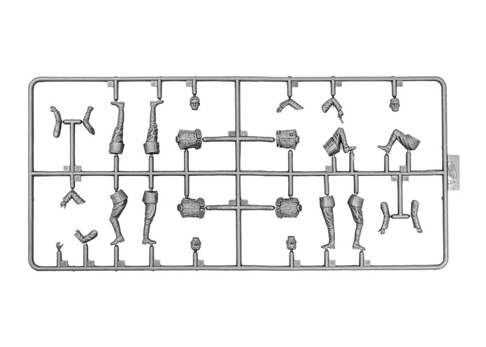 ICM 35720 Plastic model kit figures Scale 1:35 Brewster Body Shield US Infantry