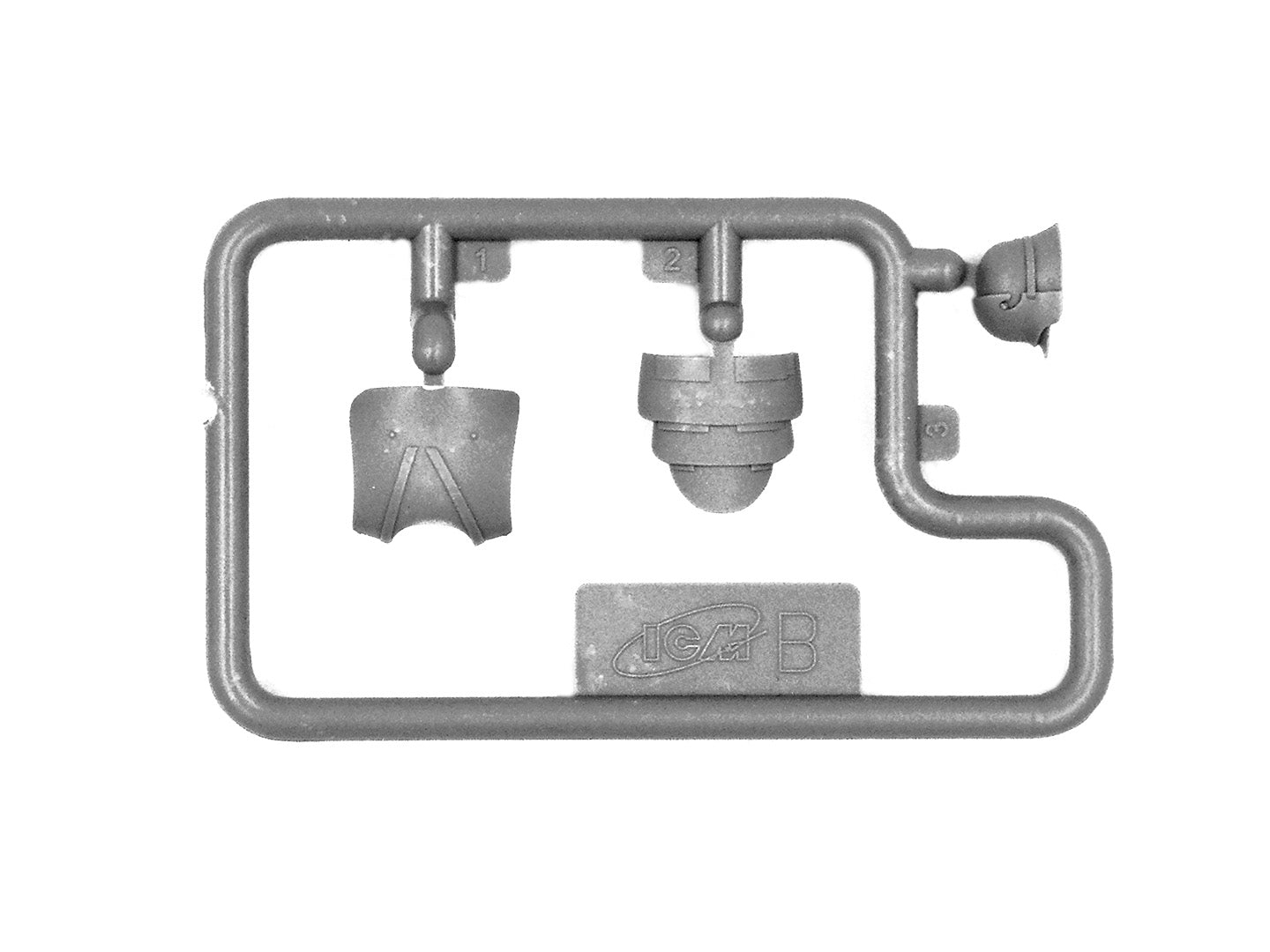 ICM 35722 Plastic model kit figures Scale 1:35 WWI German Infantry in armor