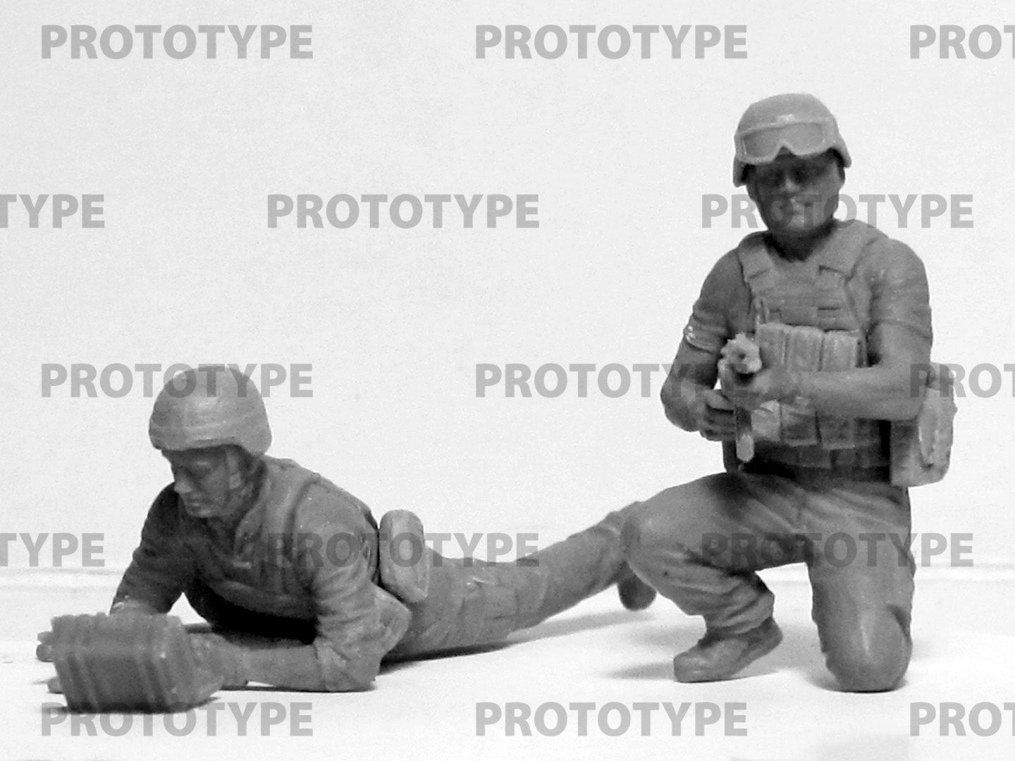ICM 35750 model 1:35 Ukrainian soldiers with Anti-Tank Guided Missile Stugna-P