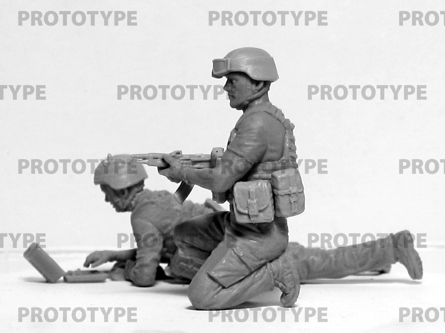 ICM 35750 model 1:35 Ukrainian soldiers with Anti-Tank Guided Missile Stugna-P