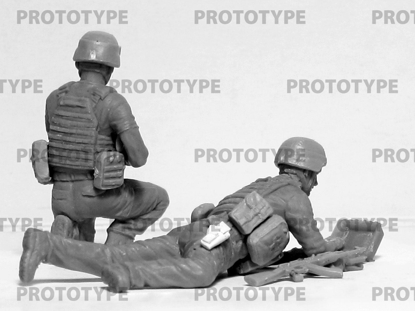 ICM 35750 model 1:35 Ukrainian soldiers with Anti-Tank Guided Missile Stugna-P