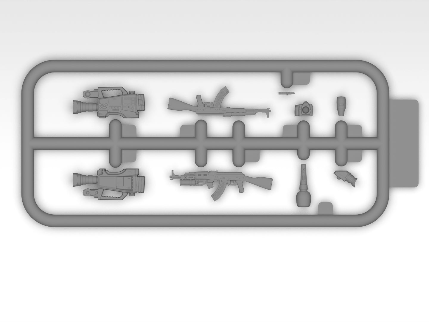ICM 35751 Plastic models figures Scale 1:35 Journalists in War (4 figures)
