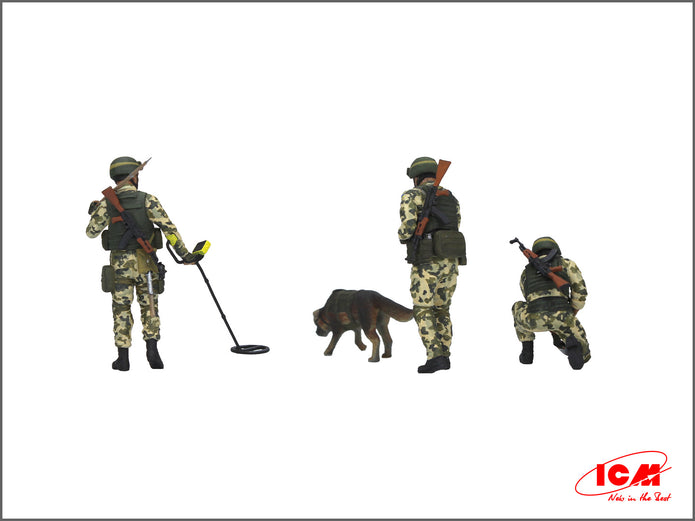 ICM 35753 Scale 1:35 “To be ahead to save life” Sappers Armed Forces of Ukraine