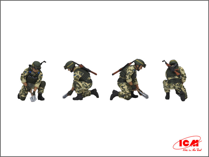 ICM 35753 Scale 1:35 “To be ahead to save life” Sappers Armed Forces of Ukraine