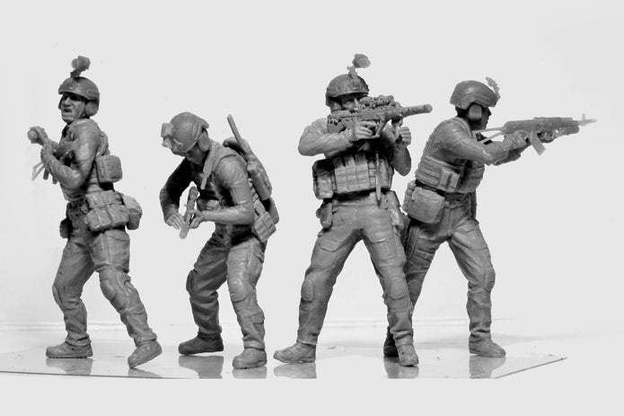 ICM35754 Scale1:35 “Always the first” Air Assault Troops Armed Forces of Ukraine