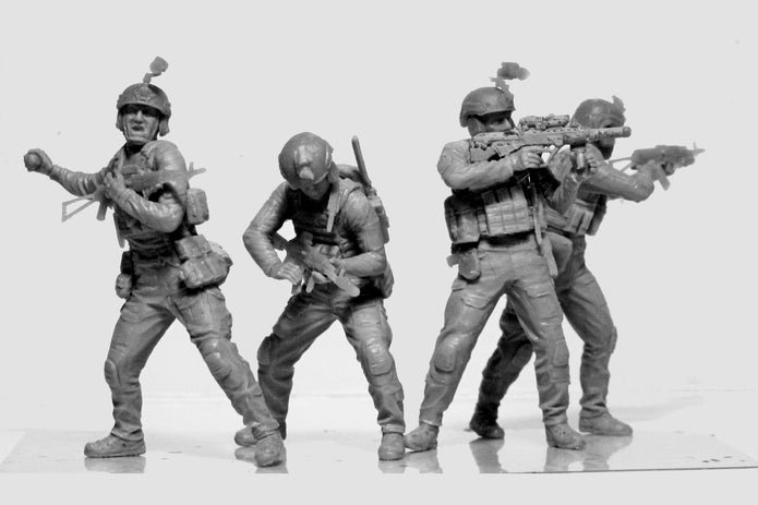 ICM35754 Scale1:35 “Always the first” Air Assault Troops Armed Forces of Ukraine