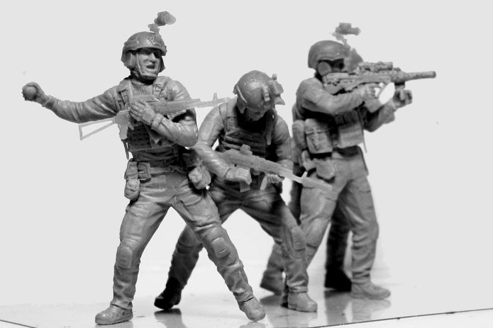 ICM35754 Scale1:35 “Always the first” Air Assault Troops Armed Forces of Ukraine