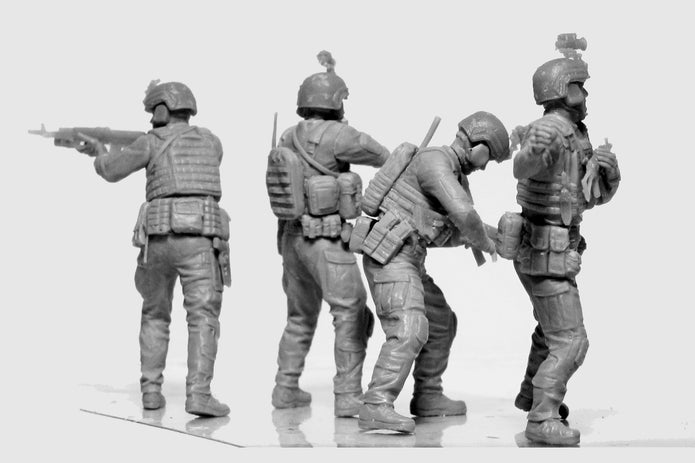 ICM35754 Scale1:35 “Always the first” Air Assault Troops Armed Forces of Ukraine