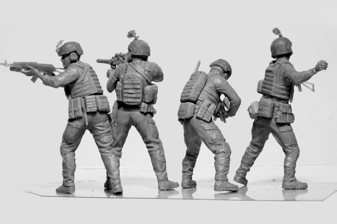 ICM35754 Scale1:35 “Always the first” Air Assault Troops Armed Forces of Ukraine