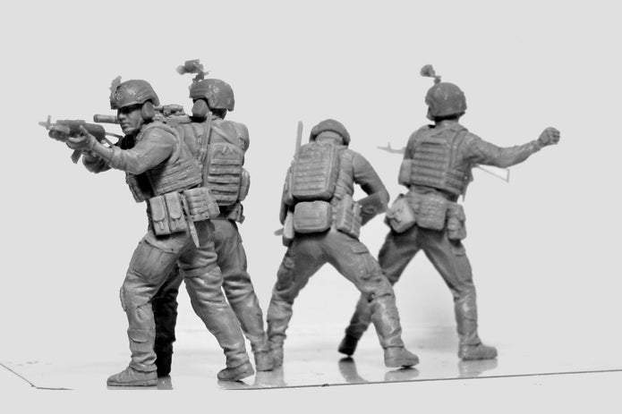 ICM35754 Scale1:35 “Always the first” Air Assault Troops Armed Forces of Ukraine