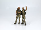 War has no gender-Female servicemen Armed Forces of Ukraine ICM35755 Scale 1:35