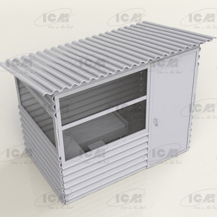 ICM 35901 Plastic model kit Scale 1:35 Chernobyl#1. Radiation Monitoring Station