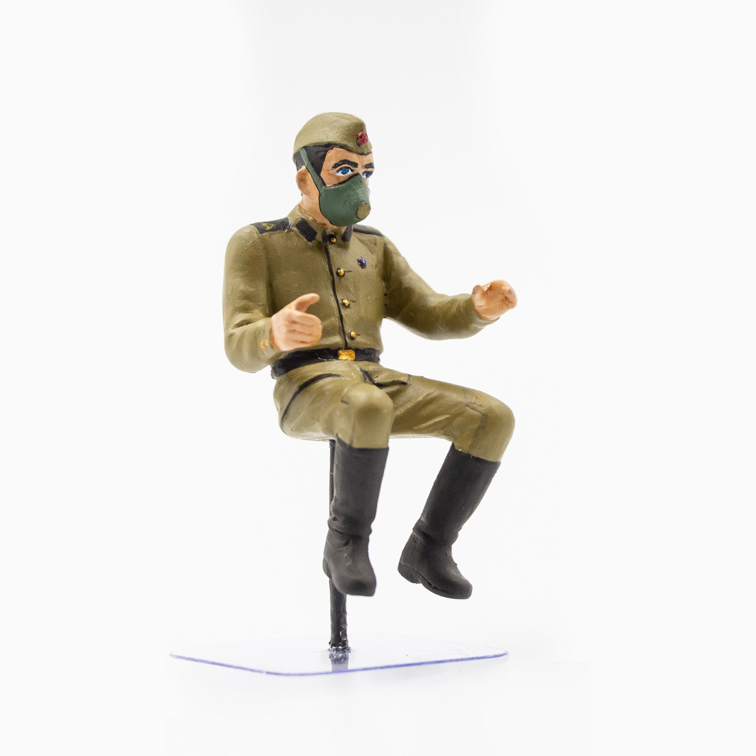 ICM 35901 Plastic model kit Scale 1:35 Chernobyl#1. Radiation Monitoring Station