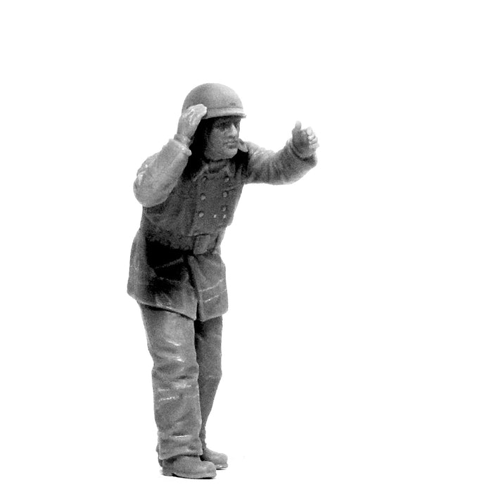 Chernobyl 2. Fire Fighters (AC-40-137A firetruck + 4 figures + diorama base with background) Scale 1/35 ICM 35902