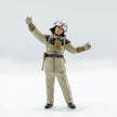 Chernobyl 2. Fire Fighters (AC-40-137A firetruck + 4 figures + diorama base with background) Scale 1/35 ICM 35902