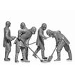 ICM 35903 Plastic model kit Scale 1:35 Chernobyl #3. Rubble cleaners (5 figures)