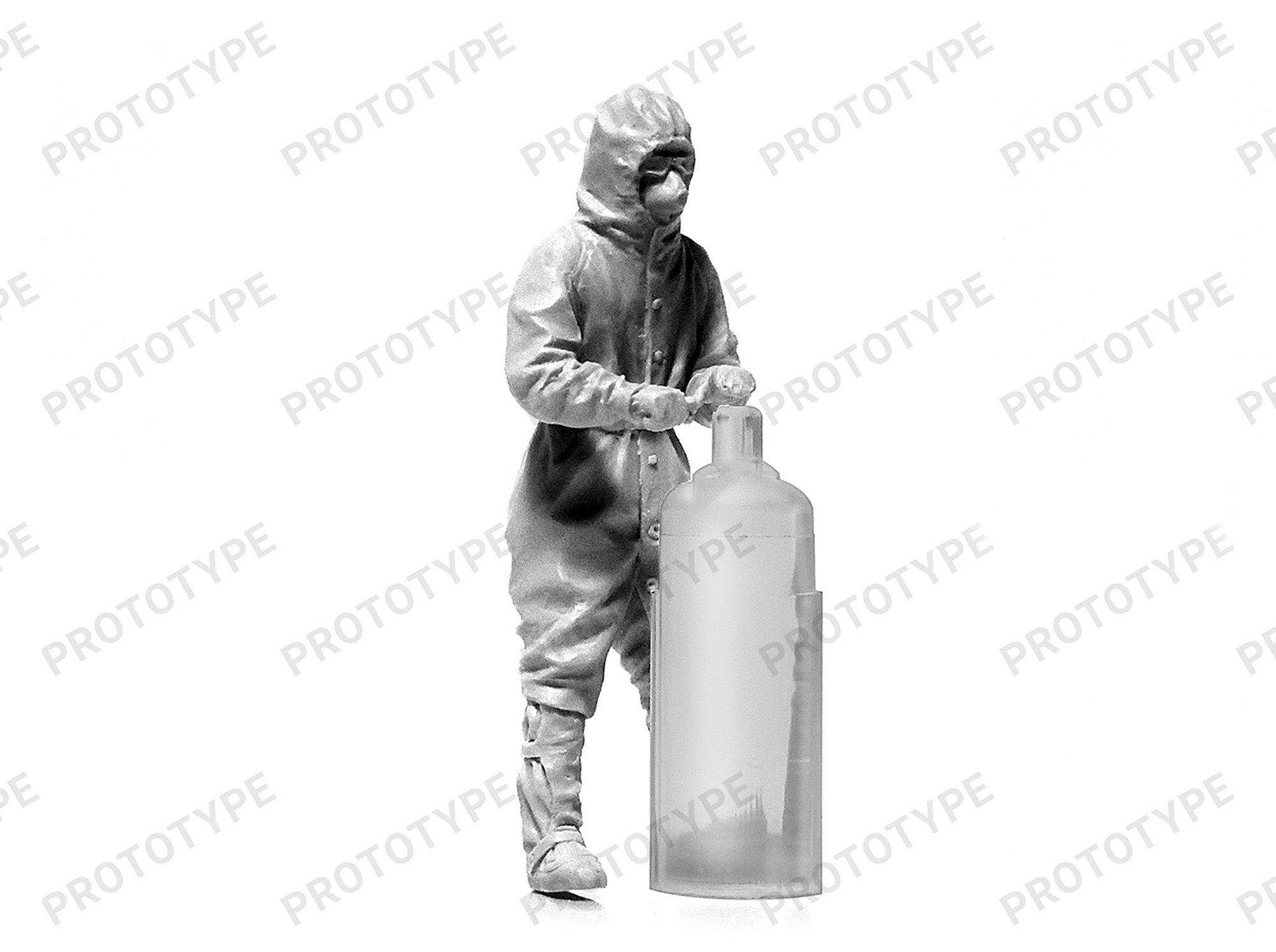 ICM 35904 Plastic model figures kit 1:35 Chernobyl #4 Deactivators (4 figures)