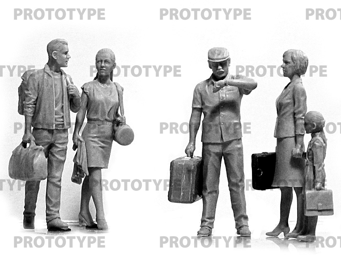 ICM 35905 Plastic model figures kit Scale 1:35 Chernobyl #5 Evacuation kit model