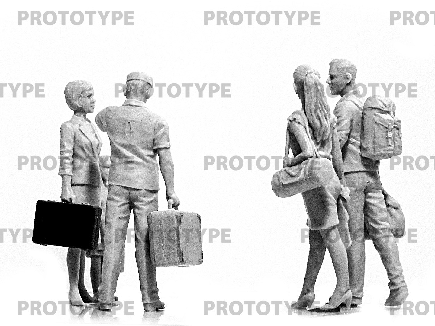 ICM 35905 Plastic model figures kit Scale 1:35 Chernobyl #5 Evacuation kit model