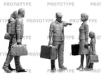ICM 35905 Plastic model figures kit Scale 1:35 Chernobyl #5 Evacuation kit model