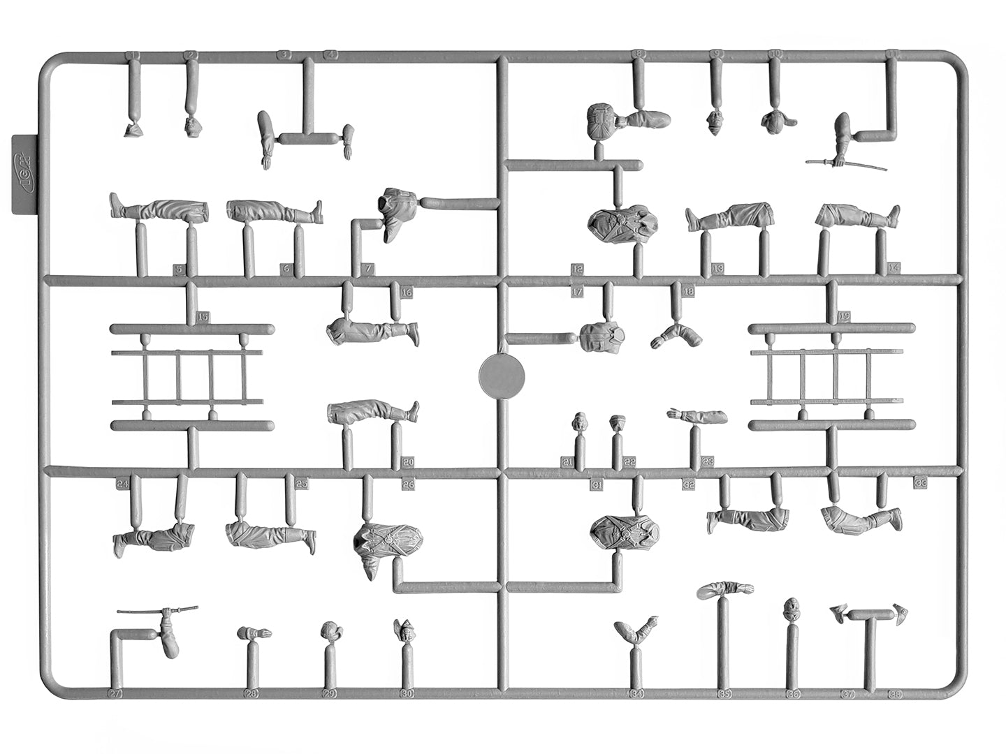Japanese pilots and Ground Personnel WWII 1:48 Plastic Figures Kit ICM 48053