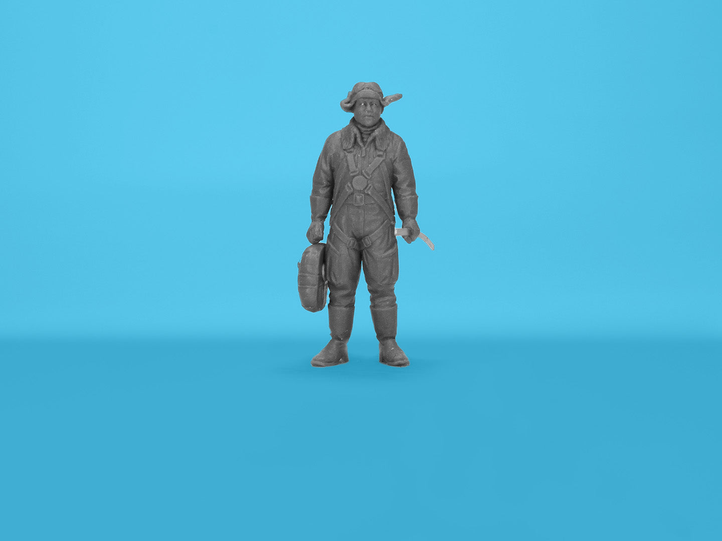 Japanese pilots and Ground Personnel WWII 1:48 Plastic Figures Kit ICM 48053