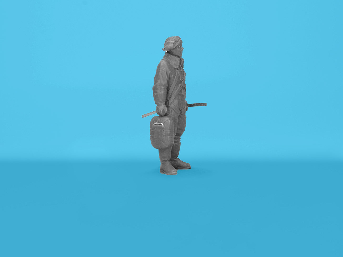 Japanese pilots and Ground Personnel WWII 1:48 Plastic Figures Kit ICM 48053