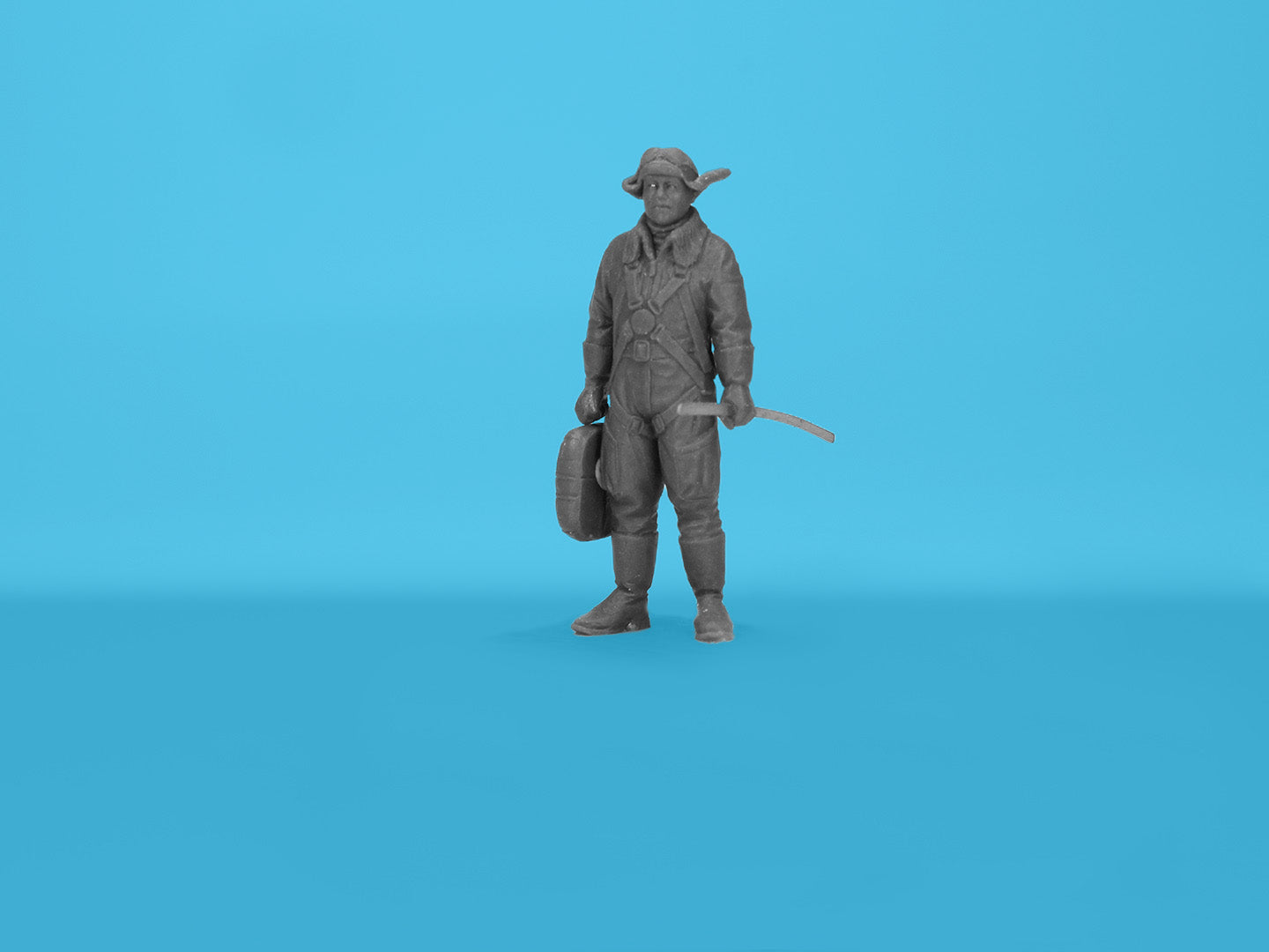 Japanese pilots and Ground Personnel WWII 1:48 Plastic Figures Kit ICM 48053