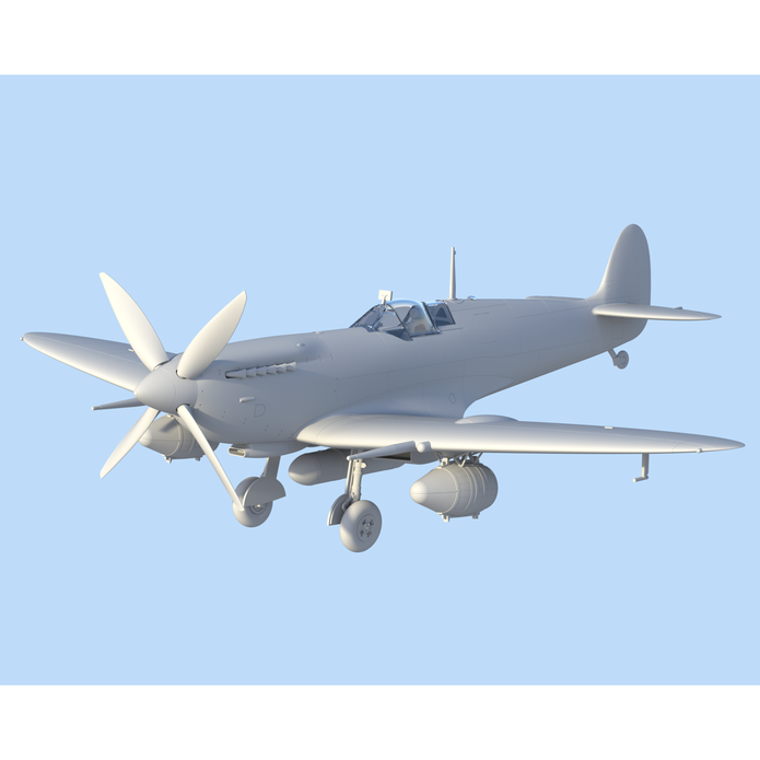 ICM 48060 model kit 1:48 Spitfire Mk.IXC "Beer Delivery" WWII British Fighter