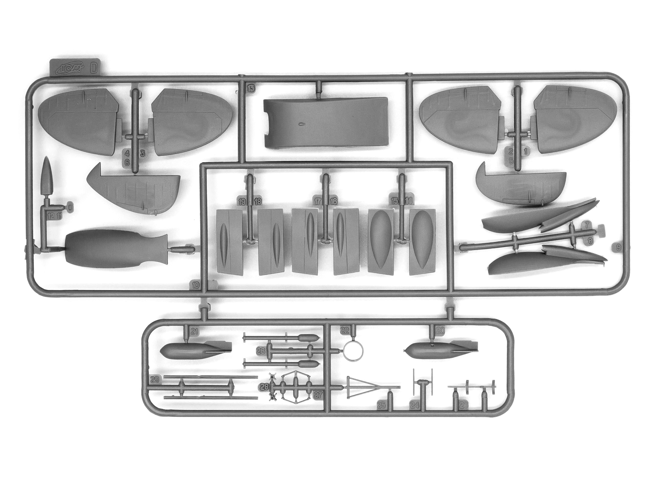 ICM 48061 Plastic model Scale 1:48 Spitfire Mk.IX WWII RAF fighter models kits