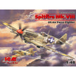 ICM 48065 Plastic model aircraft Scale 1:48 Spitfire Mk.VIII WWII USAF fighter