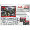 ICM 48067 Plastic model aircraft kit 1:48 Spitfire Mk.VIII WWII British fighter