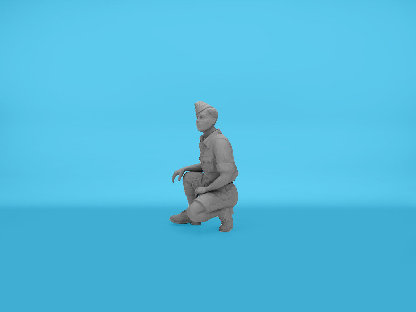 RAF Pilots in Tropical Uniforms (1941-1945) 1:48 ICM 48080 - Plastic Figures Kit