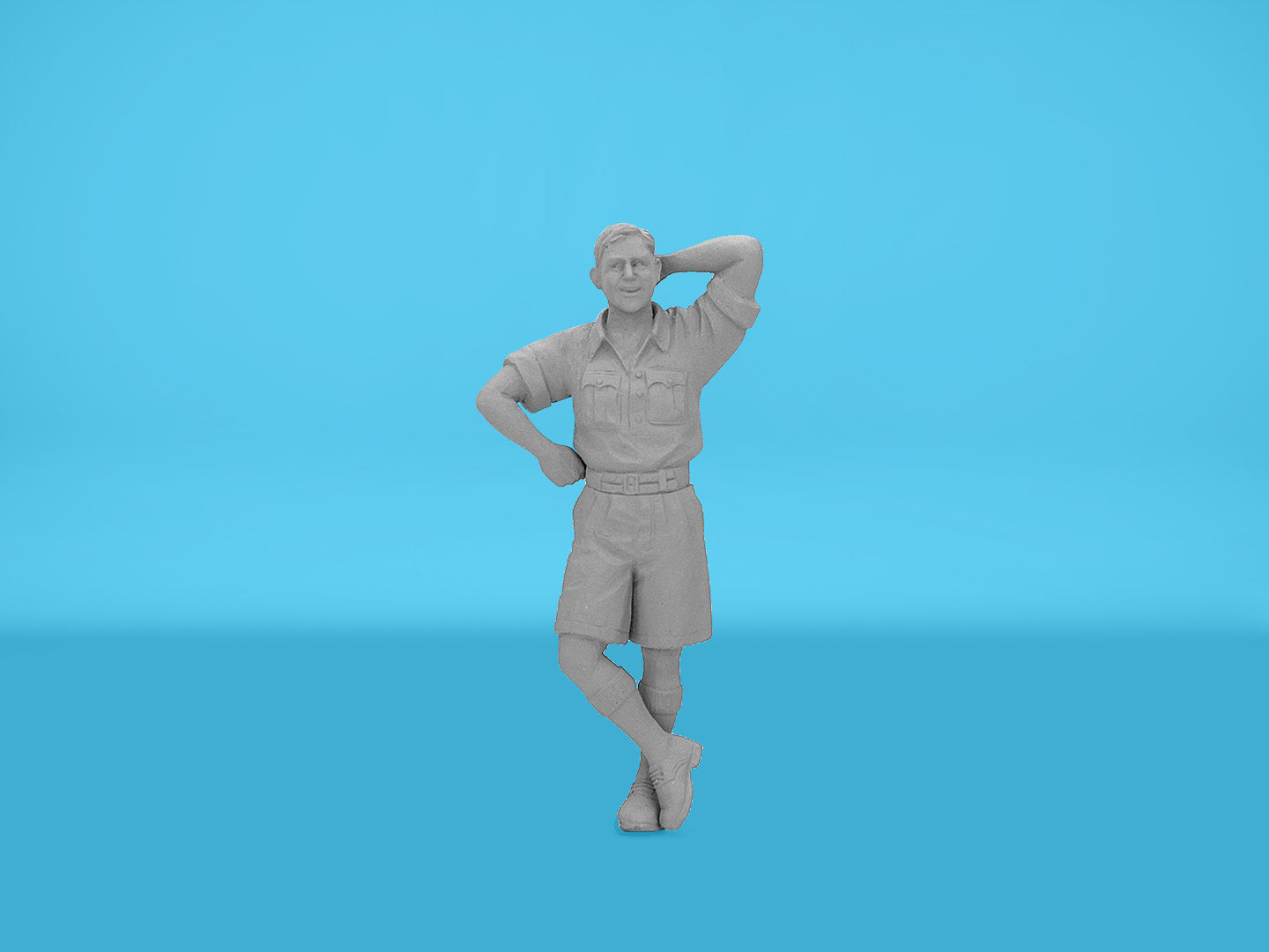 RAF Pilots in Tropical Uniforms (1941-1945) 1:48 ICM 48080 - Plastic Figures Kit