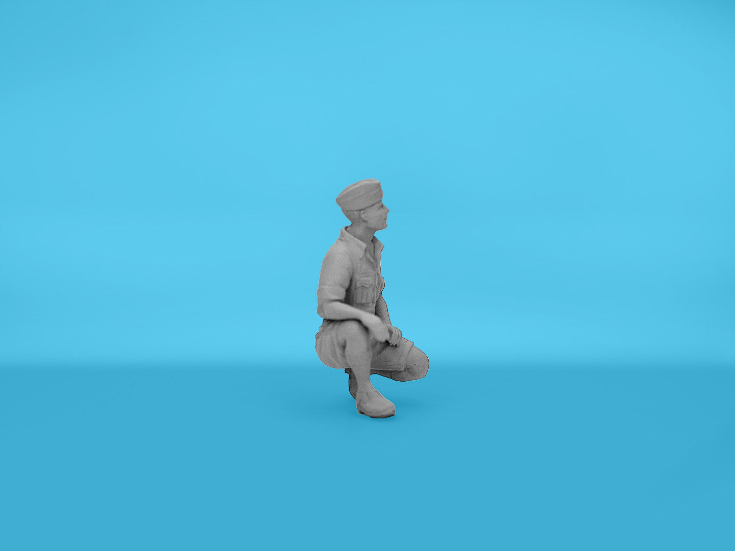 RAF Pilots in Tropical Uniforms (1941-1945) 1:48 ICM 48080 - Plastic Figures Kit