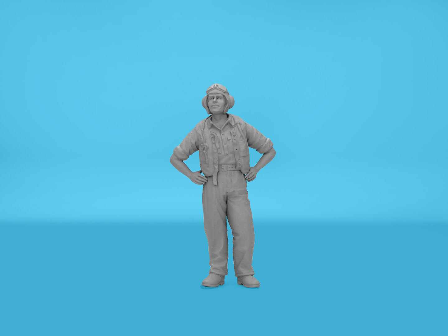 RAF Pilots in Tropical Uniforms (1941-1945) 1:48 ICM 48080 - Plastic Figures Kit