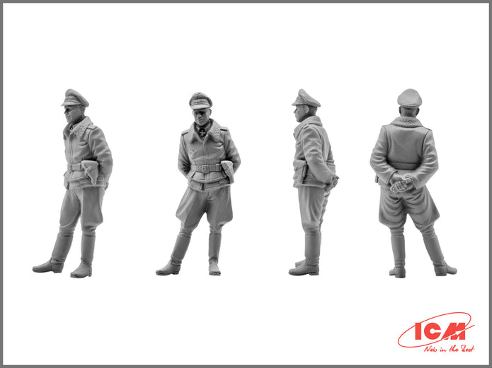 ICM 48082 Plastic model kit 1:48 WWII German Luftwaffe Pilots + Ground Personnel