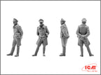 ICM 48082 Plastic model kit 1:48 WWII German Luftwaffe Pilots + Ground Personnel