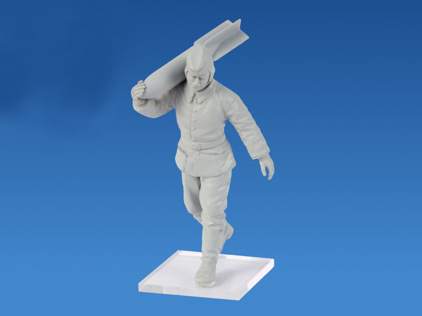 ICM 48086 model kit 1:48 WWII Luftwaffe pilots and ground personnel (5 figures)