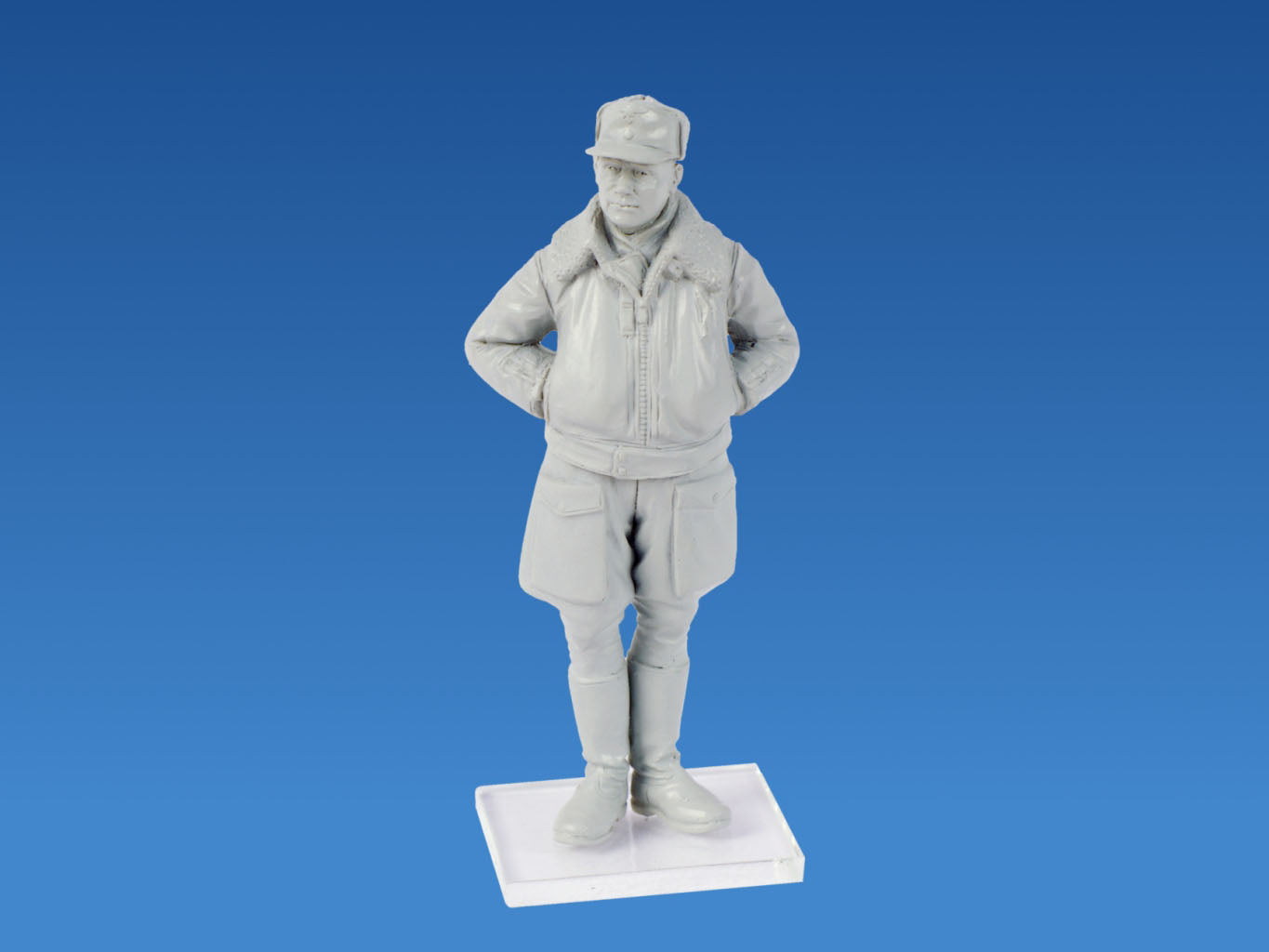 ICM 48086 model kit 1:48 WWII Luftwaffe pilots and ground personnel (5 figures)