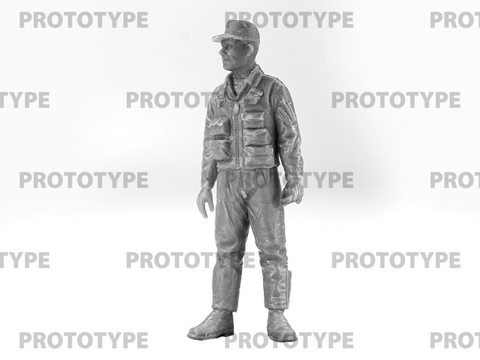 ICM 48087 Plastic model kit Scale 1:48 US Pilots & Ground Personnel Vietnam War